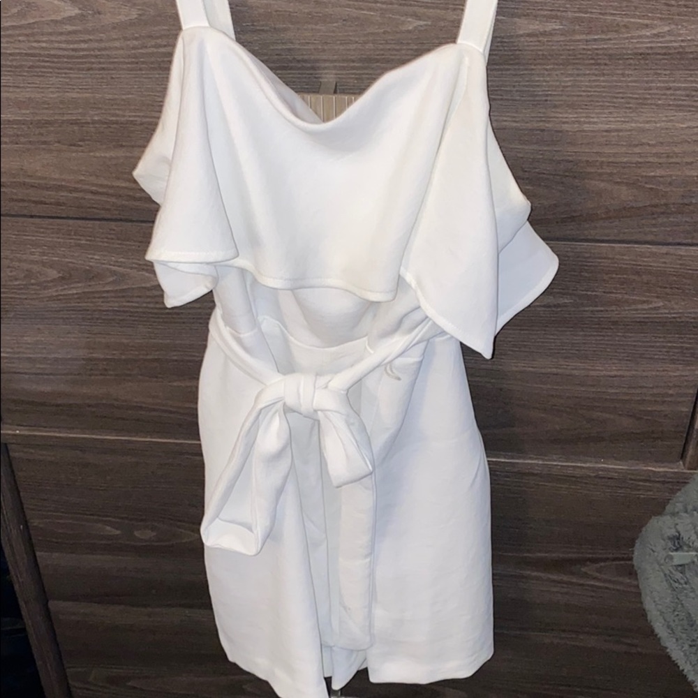 Express White Romper! Never Worn!!